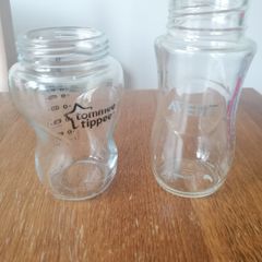 Glass baby bottles