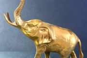 Vintage Brass Elephant
