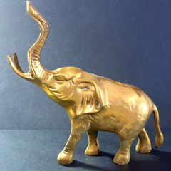 Vintage Brass Elephant