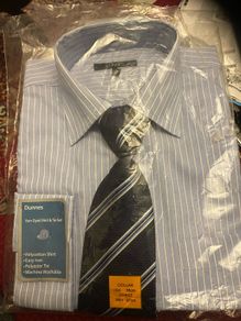 NEW-Shirt & Tie Set