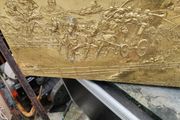 brass log box