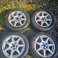 tecmag 15" 5X100 alloy wheels