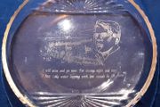 innishfree crystal plate, possibly Waterford glass?????