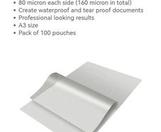 100 A3 Laminating Pouches