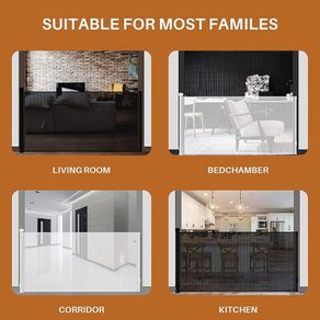Retractable Stair Gate, Baby Gate, Dog Gate,