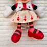 Disney Minnie Mouse Sweetheart Plush Valentine Day approx. 40 cm. Used Please see photos Image 4