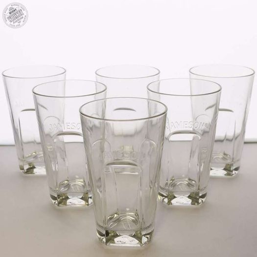Jameson Whiskey Trio Tall Glasses [6x box] - Brand New