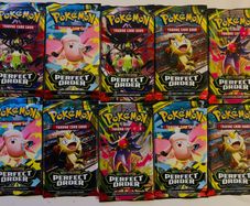Pokemon Perfect Order 10 booster packs NEW