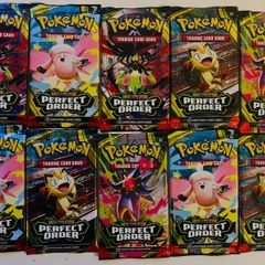 Pokemon Perfect Order 10 booster packs NEW
