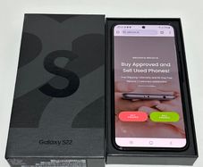 Samsung Galaxy S22, 128GB, black, unlocked