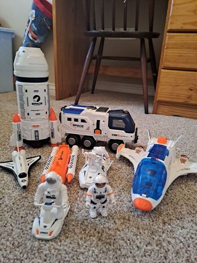 Brand new never used Space set collection for sale.