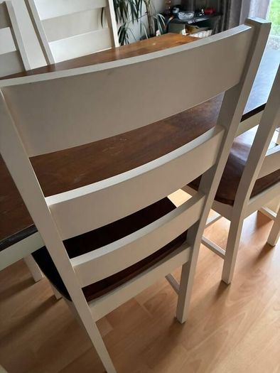 Dining table and chairs