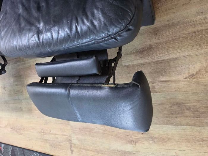 Leather sofas