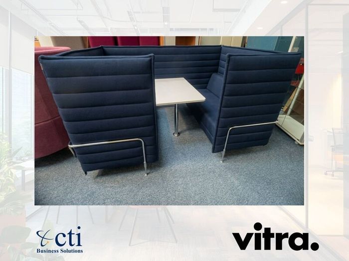 Vitra Alcove Seating Booth - Grade A - 80% Off!