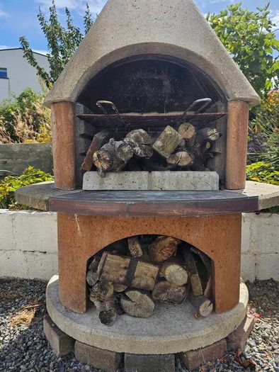 Bushbeck Masonry Barbecue Fireplace