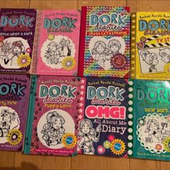 dork diaries books x 8
