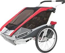 Thule Chariot Cougar 2 Double buggy bike trailer
