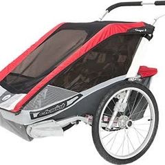 Thule Chariot Cougar 2 Double buggy bike trailer