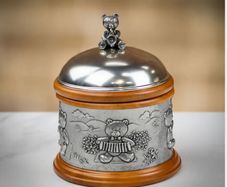 Royal Selangor Teddy Bears Picnic Pewter Music Box