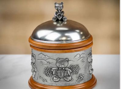 Royal Selangor Teddy Bears Picnic Pewter Music Box