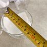 Multi-Purpose Crystal Beverage Tumbler Drinking Glass Set of 5 not stamped.. Image 3