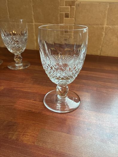 Waterford crystal glasses x5