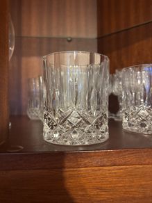crystal tumbler glasses
