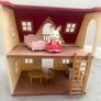 Sylvanian families house red roof cosy cottage Image 3