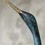 Crane (35cm) - Patinated Bronze Image 6
