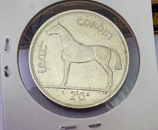 1939 irish silver half crown