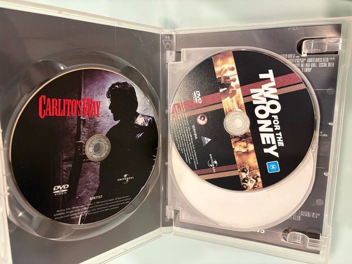 Al Pacino 3 DVD Box Set (Carlito's Way / Sea of Love / Two for the money)