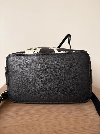 Furla cow print crossbody/shoulder bag