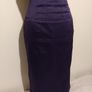 Beautiful Purple Pencil Skirt Image 4