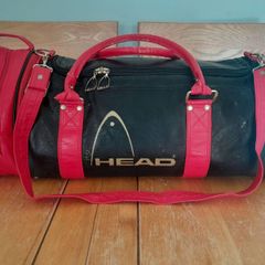 Genuine Vintage 1980's HEAD Monte Carlo Holdall. Sports training bag, football casual, away day, traders bag, 80s memorabilia. School bag.
