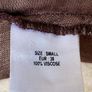 Vintage Pink Soda Handpainted Velvet Sequinned A line skirt Size UK10 Image 6