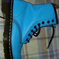 Dr. Martens - Aqua Blue - Leather