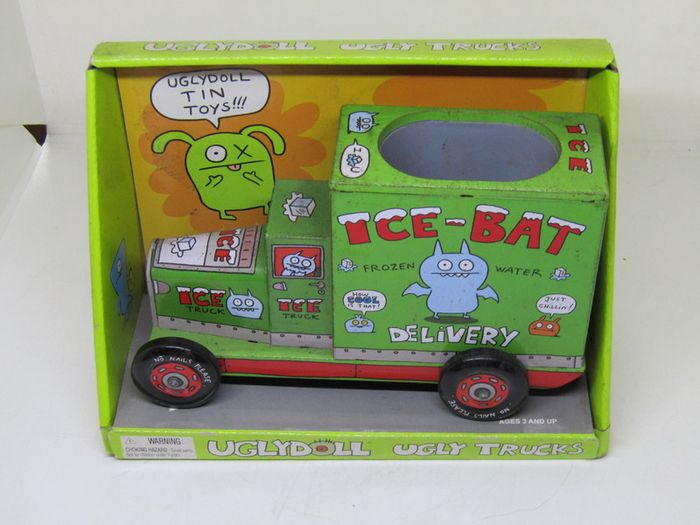 Ugly Dolls Tin Toy Ugly Truck Ice Bat Delivery Pencil Pen Pot