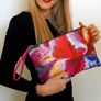 Handmade designer accessories, scarves, bracelets, clutch bags Image 3