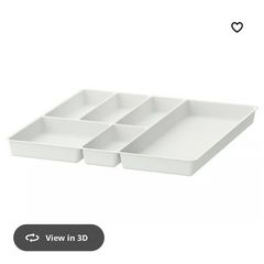 cutlery Tray white IKEA