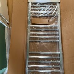 Towel Warmer Radiator Straight Chrome x 2 1200mm x 500mm
