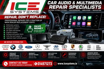 Car Audio & Multimedia Repair Specialists