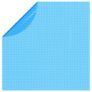 Floating Round PE Solar Pool Film 455 cm Blue Image 2