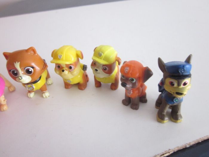 Paw Patrol X 10 Mini Spin Master 2015 Figures