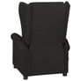 Recliner Chair Black Fabric Image 3