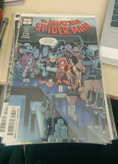 Spiderman comics 3 euro each