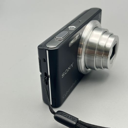 Sony DSC-W730 16.1MP Digital Camera Black Tested - Full Kit