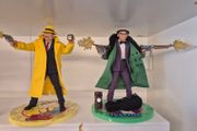 mezco dick tracy and flat top double pack