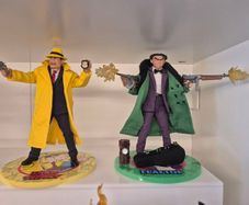 mezco dick tracy and flat top double pack