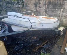 Boat  and trailer