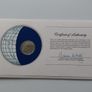 Cayman Islands Rare 1980 Schooner Coin Stamp cover BUNC Image 3